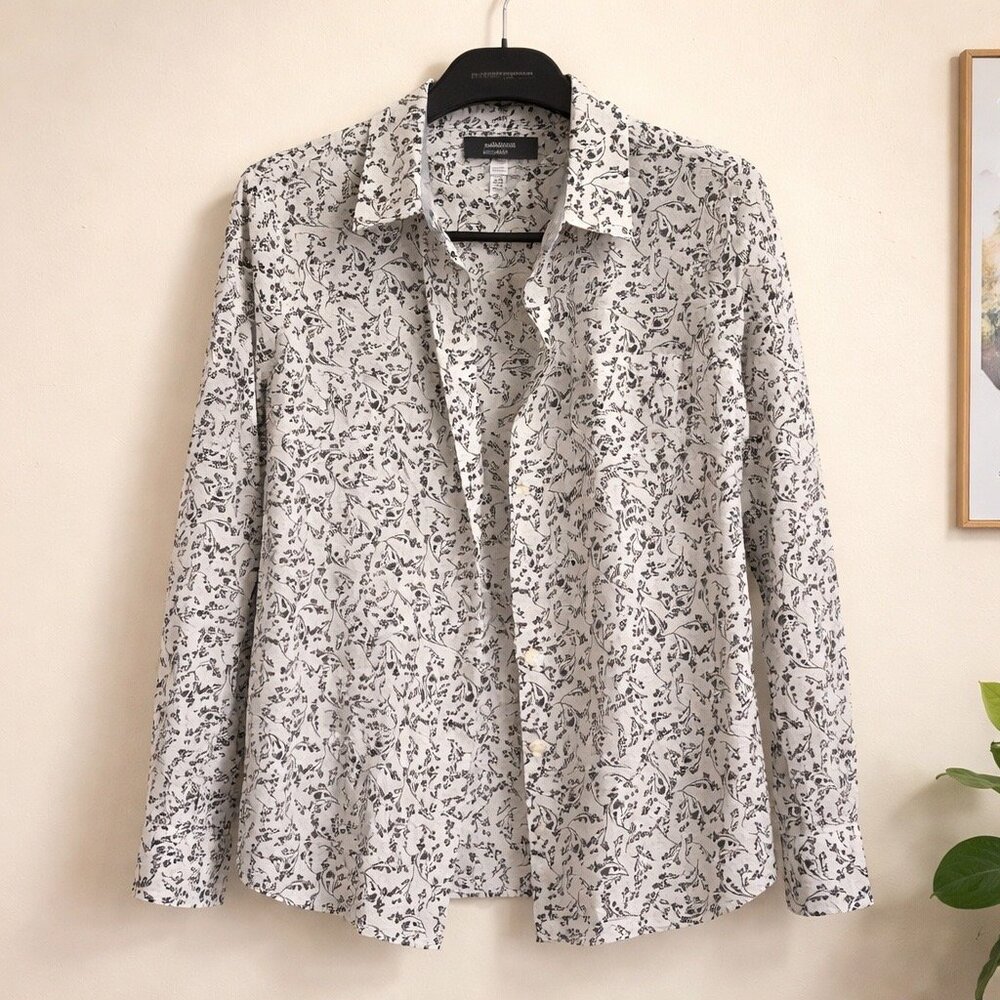 Tommy Hilfiger Women's Button Down Shirt 100% Cotton Size S Small